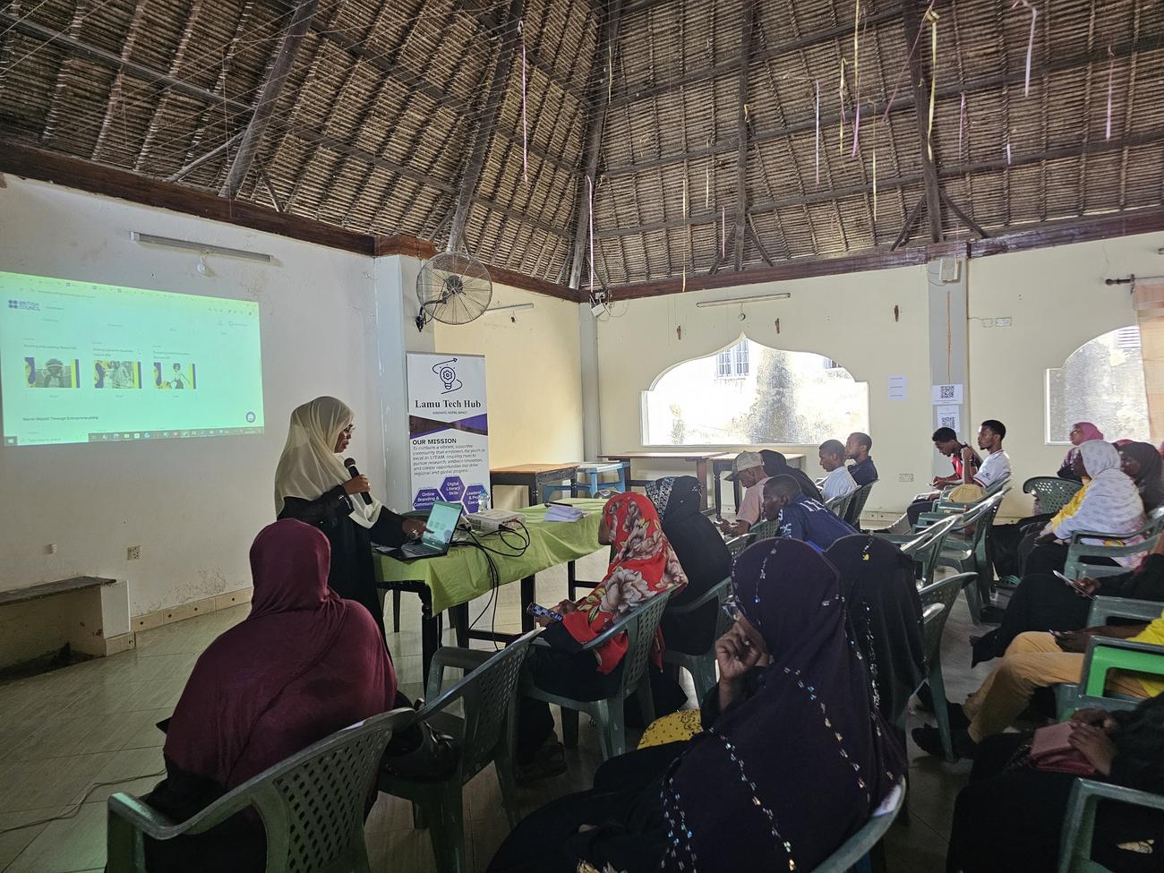 Lamu Tech Hub training venue in Lamu