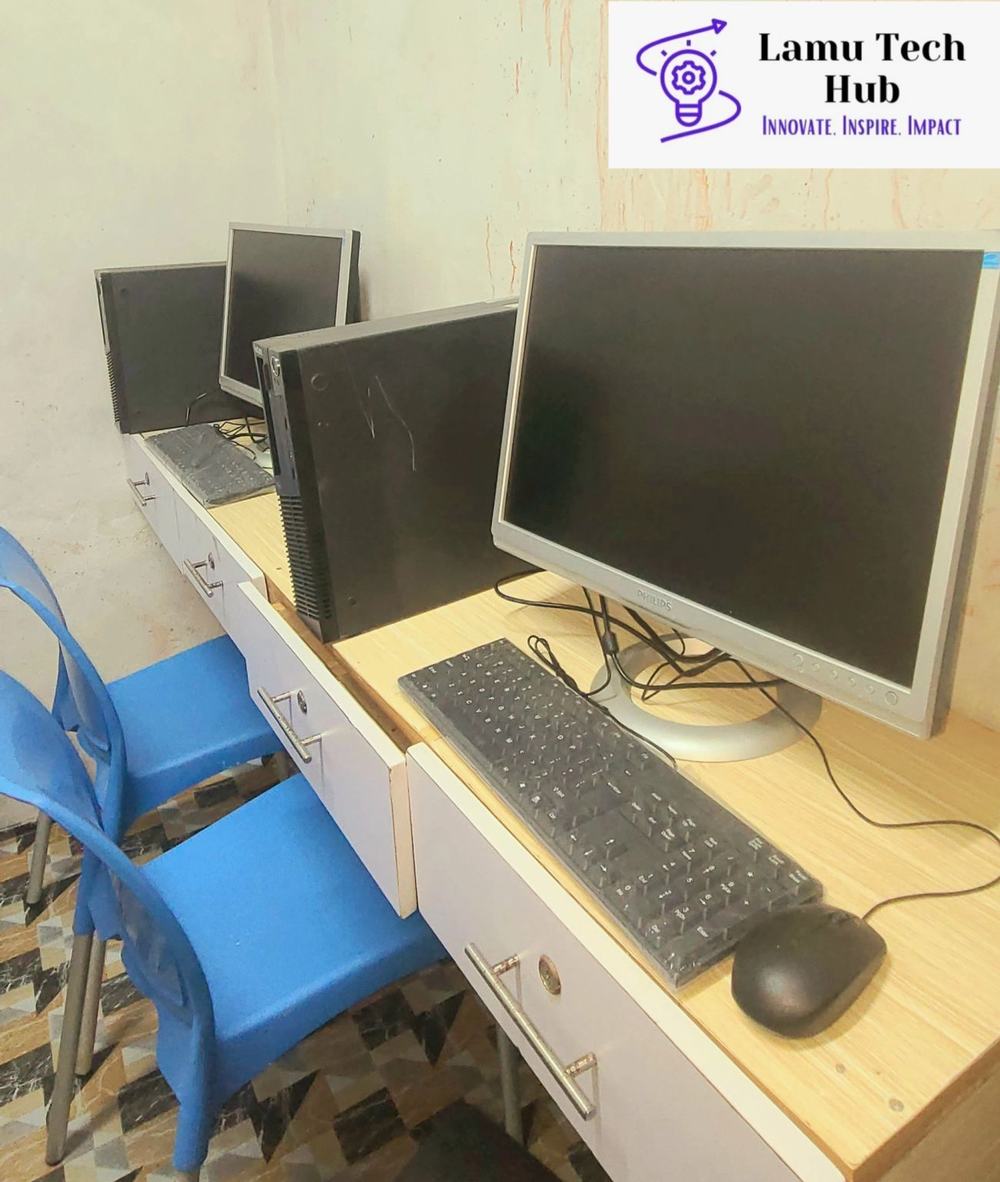Computer lab at Lamu Tech Hub